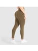 SMILODOX Leggings Slayton Scrunch in Khaki