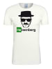 Logoshirt T-Shirt 'Heisenberg' in altweiss