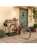 relaxdays Fahrradständer in Schwarz  - (B)91 x (H)103,5 x (T)55 cm