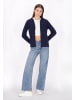 myMo Damen Fleecejacke in Marine