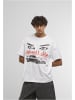 Mister Tee T-Shirt "King Of The Race Oversize Tee" in Weiß