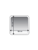 RIDDER Badezimmerteppich Chic grau