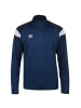 Umbro Trainingspullover 1/2 Zip in dunkelblau / weiß