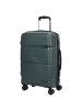 D&N Travel Line 4300 - 4-Rollen-Trolley M 66 cm (black) in dark green