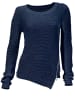 Heine Rundhals-Pullover in blau