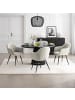 home24 Polsterstuhl Glassburn 2er-Set in Beige