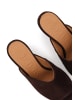 Kazar Slipper in Dunkelbraun