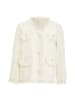 faina Women Cardigan in Wollweiss