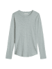 Marc O'Polo Jersey T-Shirt Longsleeve in Glacial Blue
