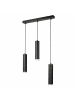 Licht-Erlebnisse Pendelleuchte (B)8 x (L)50 cm in SchwarzSchwarz