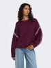 JDY Strickpullover in Winetasting