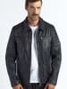 Maze Lederjacke in schwarz