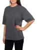 Reichstadt Damen Oversized T-Shirt in Dark Grey