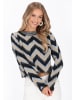 IZIA Sweater in black multicolor
