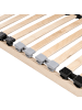 Beliani Lattenrahmen LIRY in Braun - (W) 99 x (H) 9 x (L) 195 cm