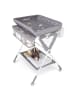 COSTWAY 3 in 1 Wickeltisch klappbar in Grau