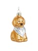 Butlers Butlers Anhänger HANG ON Hund mit Halstuch in Hellbraun