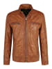 H.I.S Lederjacke SANTIAGO HIS in cognac