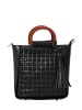 NAEMI Damen Handtasche in Schwarz