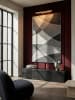 KADIMA DESIGN Teppich Niederflor Abstrakt pflegeleicht Wohnzimmer Flur Esszimmer in Grau