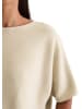 Marc O'Polo Kurzarm-Strickpullover loose in Light Oat