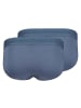 Skiny Slip 2er Pack in Blau (Be Ink)
