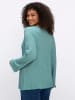 sheego Langarm-Shirt in salbei