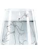 Mr. & Mrs. Panda Trinkglas Bär Kind ohne Spruch in Transparent