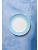 Seltmann Weiden 6er Set Brotteller Liberty Pure Colors in ø 17,5 cm in Lagoon Blue