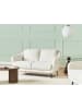 Beliani 2-Sitzer Sofa EIBY in Weiß/Schwarz - (W) 130 x (H) 80 x (L) 90 cm