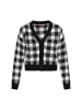 myMo ROCKS Cardigan in black white