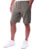 RESLAD Baumwollhose Freizeithose kurz in khaki