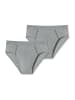 Schiesser Slip Comfort Fit in grau-mel.