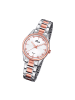 Lotus Analog-Armbanduhr Lotus Grace silber, kupfer, roségold mittel (ca. 31mm)