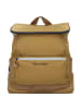 Piquadro Corner Rucksack 44 cm Laptopfach in tabacco