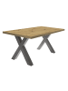 58 aufm Kessel ESSZIMMERTISCH Eike 4 180 x 90 x 75 Esstisch Graphit/Asteiche