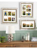 Beliani Fotorahmen SINTA in Silber/Braun/Beige - (W) 50 x (H) 32 x (L) 5 cm Vertikal