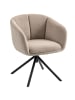 HOMCOM Sessel-59L x 58,5B x 78,5H cm-Braun