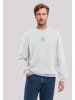F4NT4STIC Sweatshirt Knut und Jan Scribble Logo in off-white