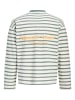 JACK & JONES Junior Langarmshirt gestreift Baumwolle Jornorrebro in laurel wreath
