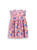 Coccodrillo Baumwollkleid mit kurzen Ärmeln in bunt