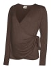 mama licious Top in Chocolate Brown 1