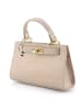 Florence Florence Umhängetasche Leder beige ca. 23cm