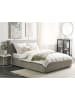 Beliani Doppelbett MOISSAC in Grau/Schwarz - (W) 177 x (H) 108 x (L) 224 cm