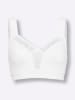 WITT WEIDEN Entlastungs-BH ohne Bügel in weiß