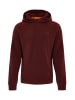 Threadbare Hoodie THB Fitness Fleece Hoody Ryan in Dunkelrot