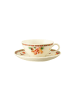 Seltmann Weiden 2er Set Teetasse mit Untertasse Marieluise Weihnachtsnostalgie 130 ml creme in creme