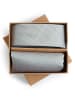 Finshley & Harding London Krawatte in lind silber - 0001