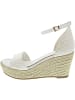 Marco Tozzi Sandale Weiß