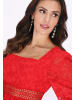 faina Women Dress in red